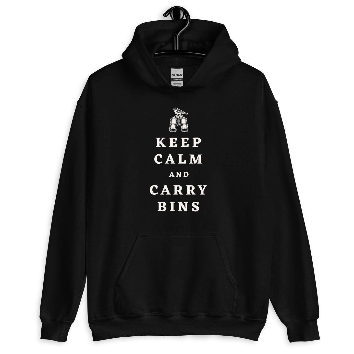 Keep Calm and Carry Bins Unisex Hoodie