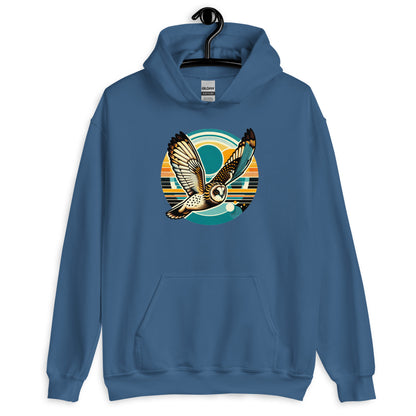 Short Eared Owl Unisex Hoodie