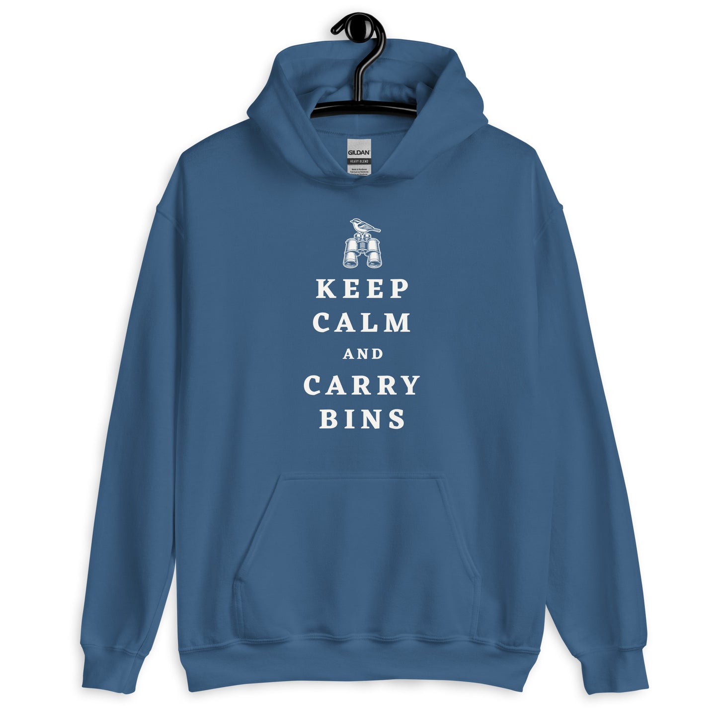 Keep Calm and Carry Bins Unisex Hoodie