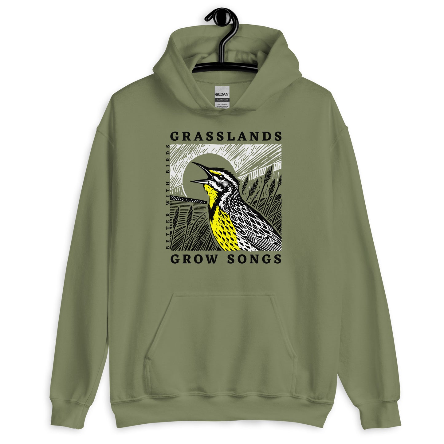 Grasslands Grow Songs Unisex Hoodie