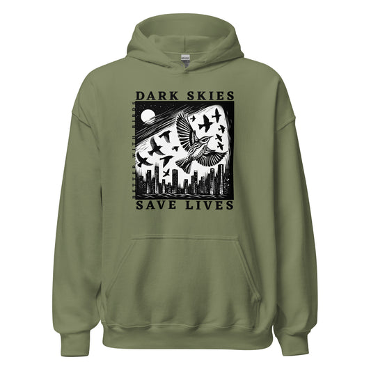 Dark Skies Save Lives Unisex Hoodie