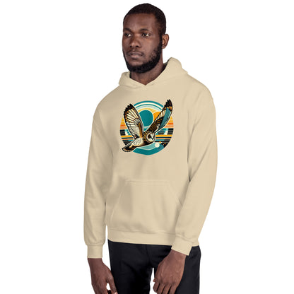 Short Eared Owl Unisex Hoodie