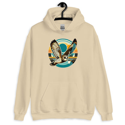 Short Eared Owl Unisex Hoodie