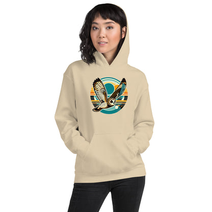 Short Eared Owl Unisex Hoodie