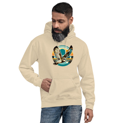 Short Eared Owl Unisex Hoodie