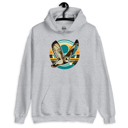 Short Eared Owl Unisex Hoodie