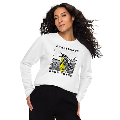 Grasslands Grow Songs Organic Sweatshirt