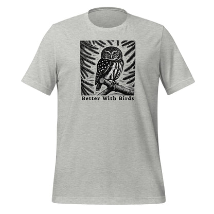 Pygmy Owl Lightweight Cotton Unisex T-Shirt