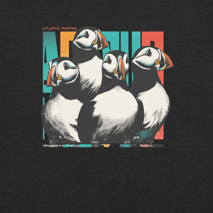 Atlantic Puffins Lightweight Cotton Unisex T-Shirt