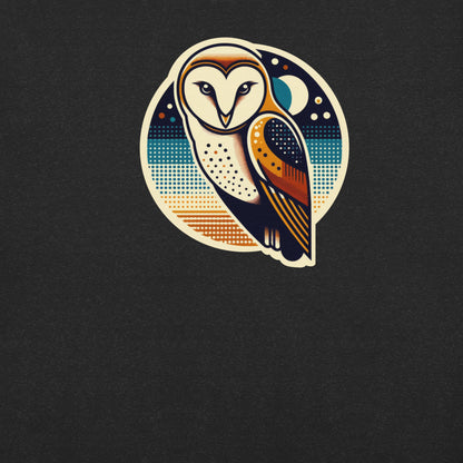 Barn Owl Lightweight Cotton Unisex T-Shirt