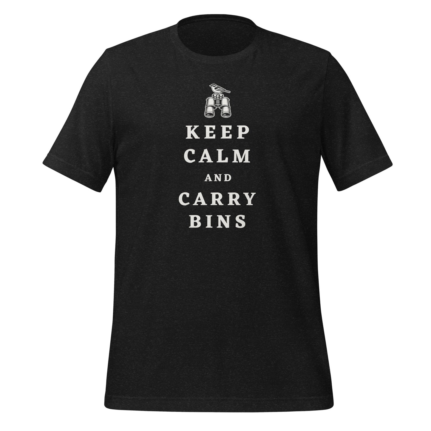 Keep Calm and Carry Bins Lightweight Cotton Unisex T-Shirt