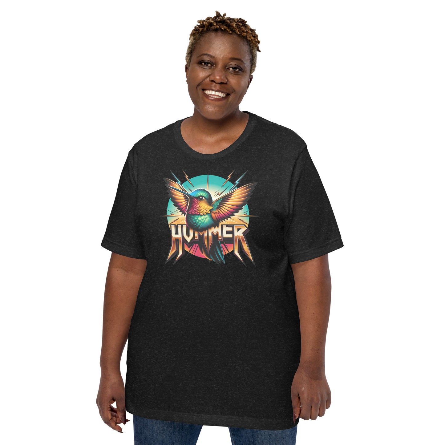 Hummingbird Unisex Lightweight Cotton T-shirt