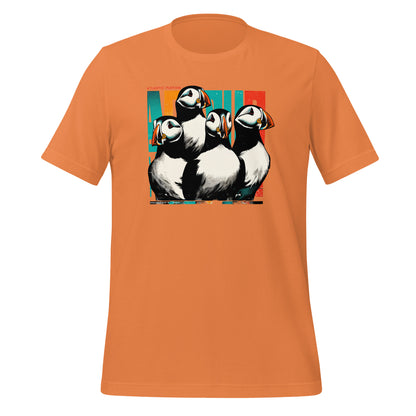 Atlantic Puffins Lightweight Cotton Unisex T-Shirt