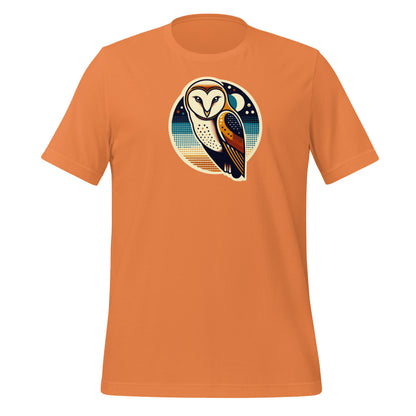 Barn Owl Lightweight Cotton Unisex T-Shirt