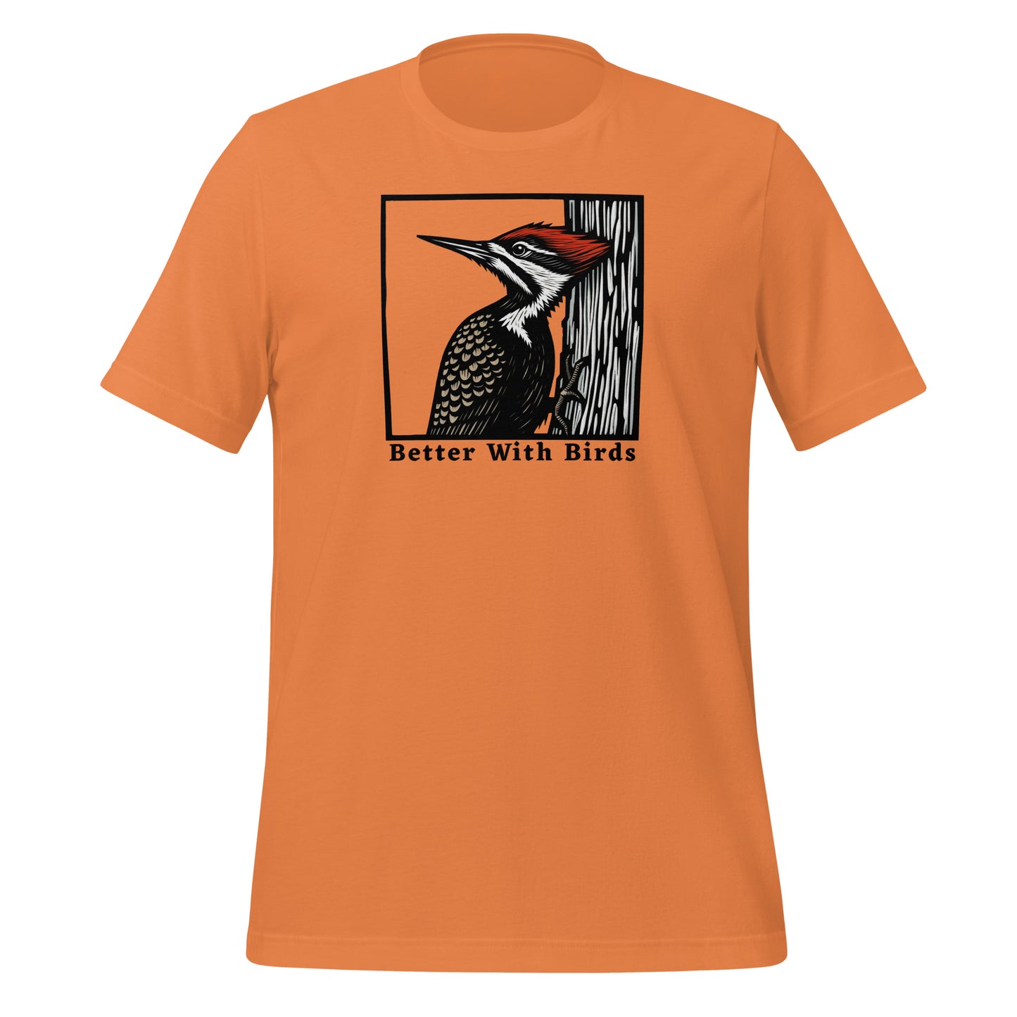 Pileated Woodpecker Lightweight Cotton Unisex T-Shirt