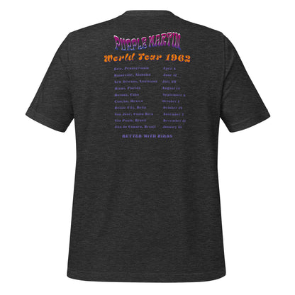 Purple Martin Lightweight Cotton Unisex T-Shirt