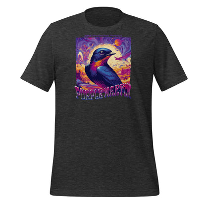 Purple Martin Lightweight Cotton Unisex T-Shirt