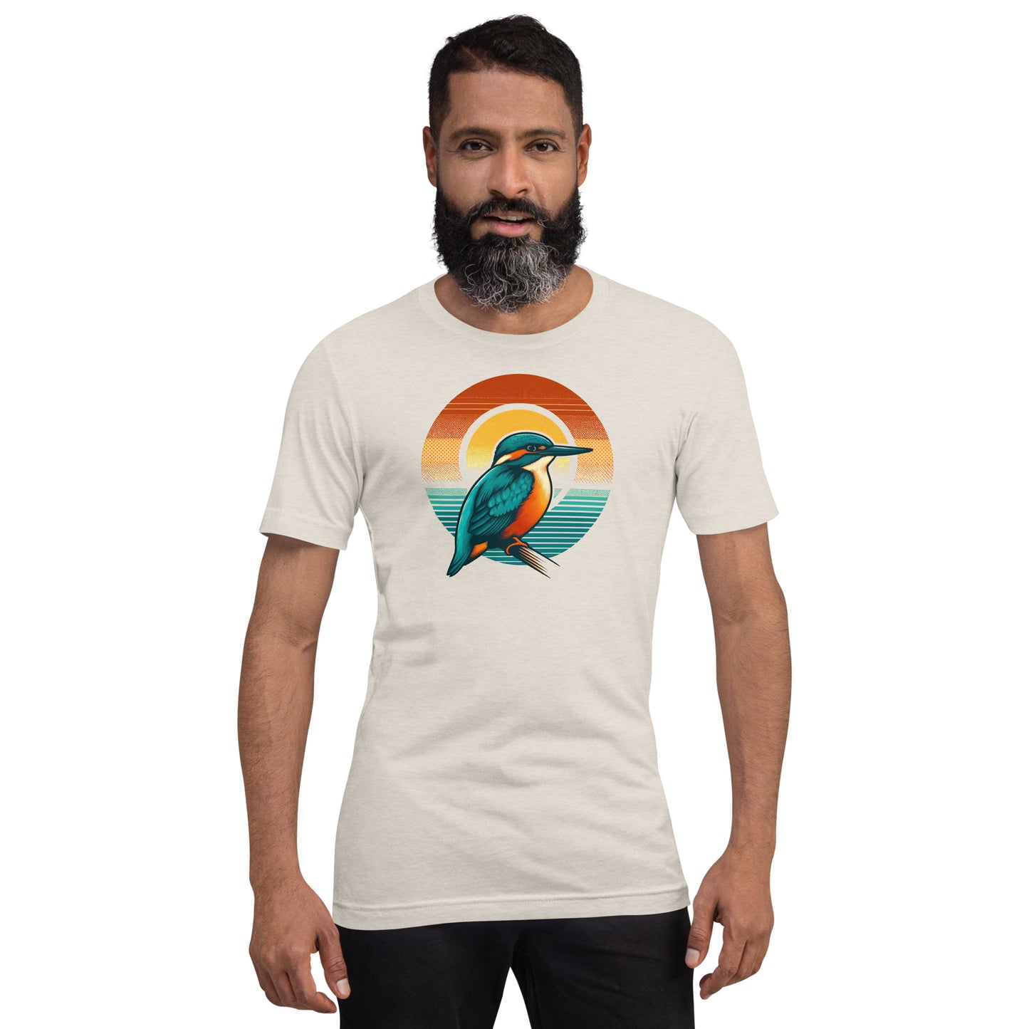 Kingfisher Unisex Lightweight Cotton T-shirt