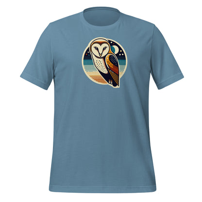 Barn Owl Lightweight Cotton Unisex T-Shirt