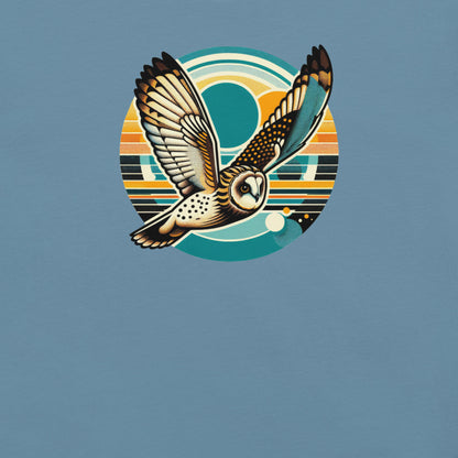 Short-Eared Owl Lightweight Cotton Unisex T-Shirt