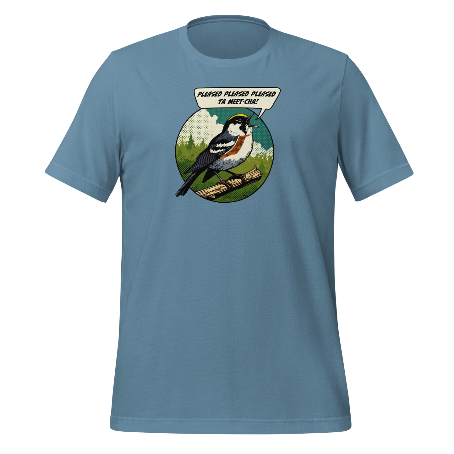 Chestnut-Sided Warbler Lightweight Cotton Unisex T-Shirt