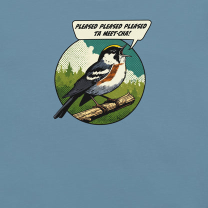 Chestnut-Sided Warbler Lightweight Cotton Unisex T-Shirt