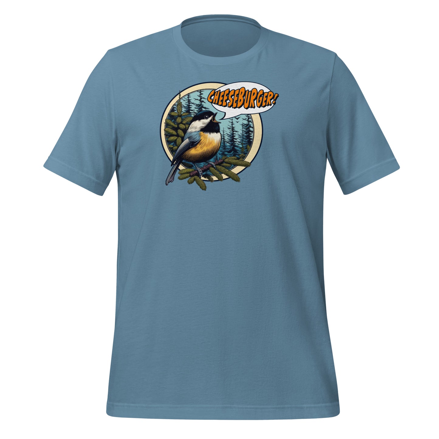 Chickadee Lightweight Cotton Unisex T-Shirt