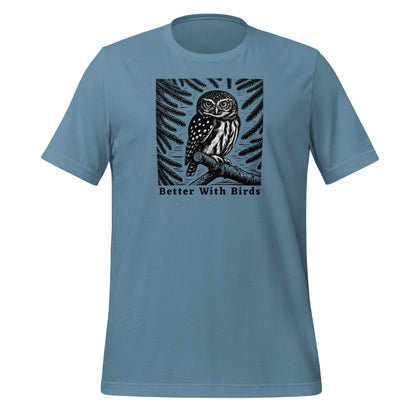 Pygmy Owl Lightweight Cotton Unisex T-Shirt