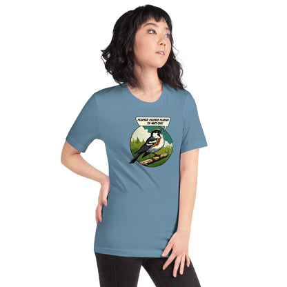 Chestnut-Sided Warbler Lightweight Cotton Unisex T-Shirt