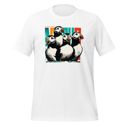 Atlantic Puffins Lightweight Cotton Unisex T-Shirt