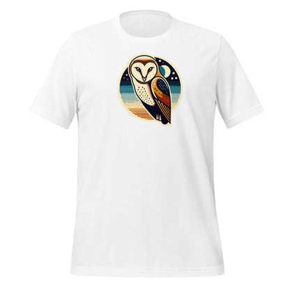 Barn Owl Lightweight Cotton Unisex T-Shirt