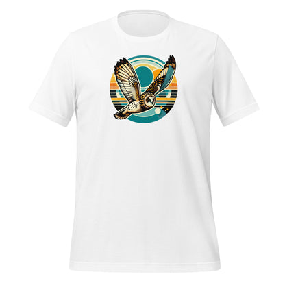 Short-Eared Owl Lightweight Cotton Unisex T-Shirt