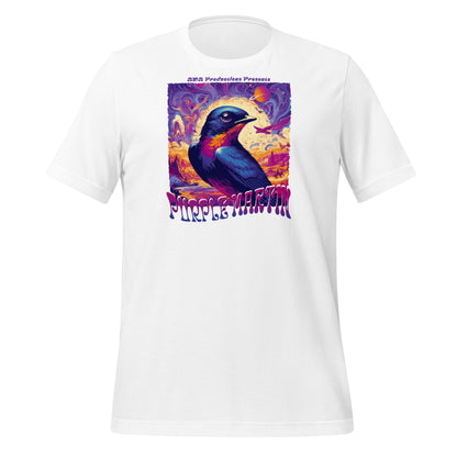 Purple Martin Lightweight Cotton Unisex T-Shirt