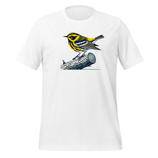 Townsends Warbler Unisex Lightweight Cotton T-shirt