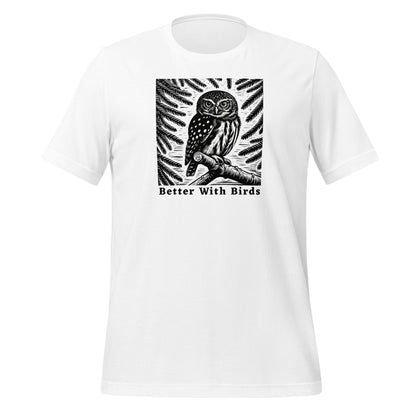 Pygmy Owl Lightweight Cotton Unisex T-Shirt