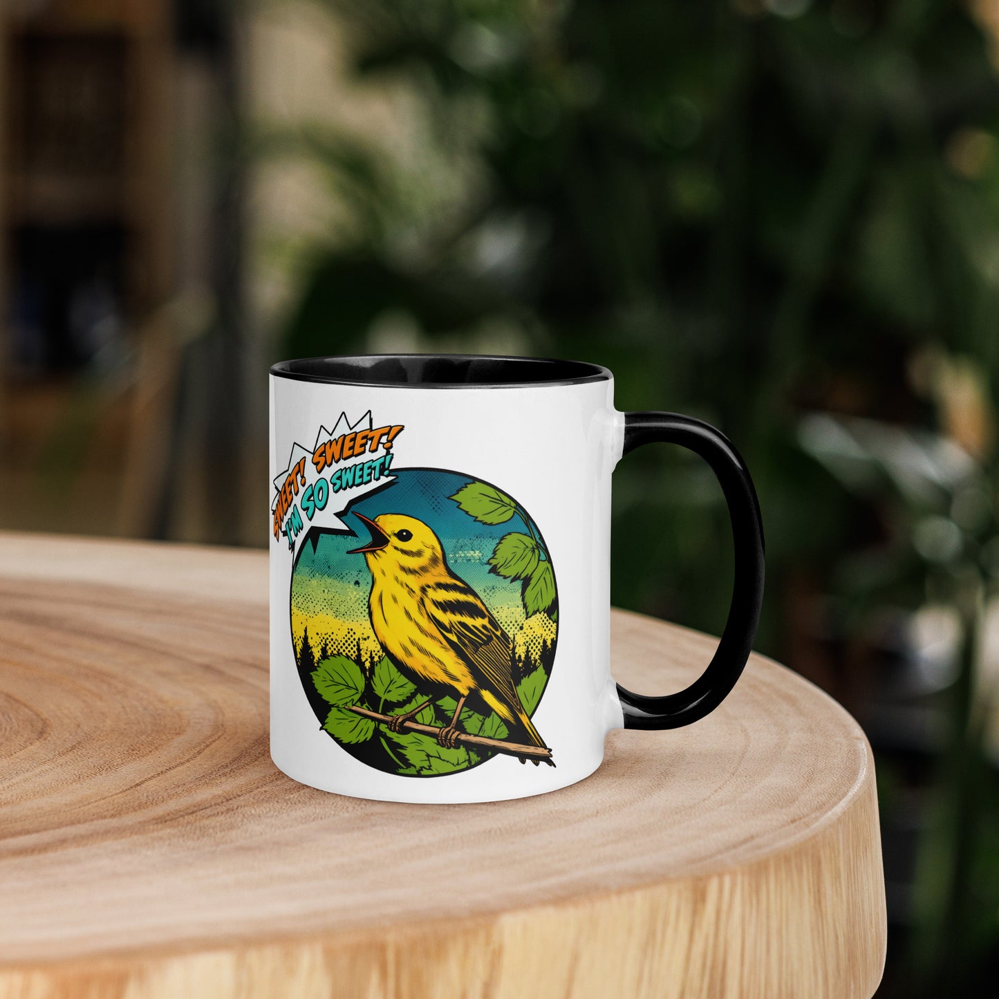 Yellow Warbler Song Coffee Mug