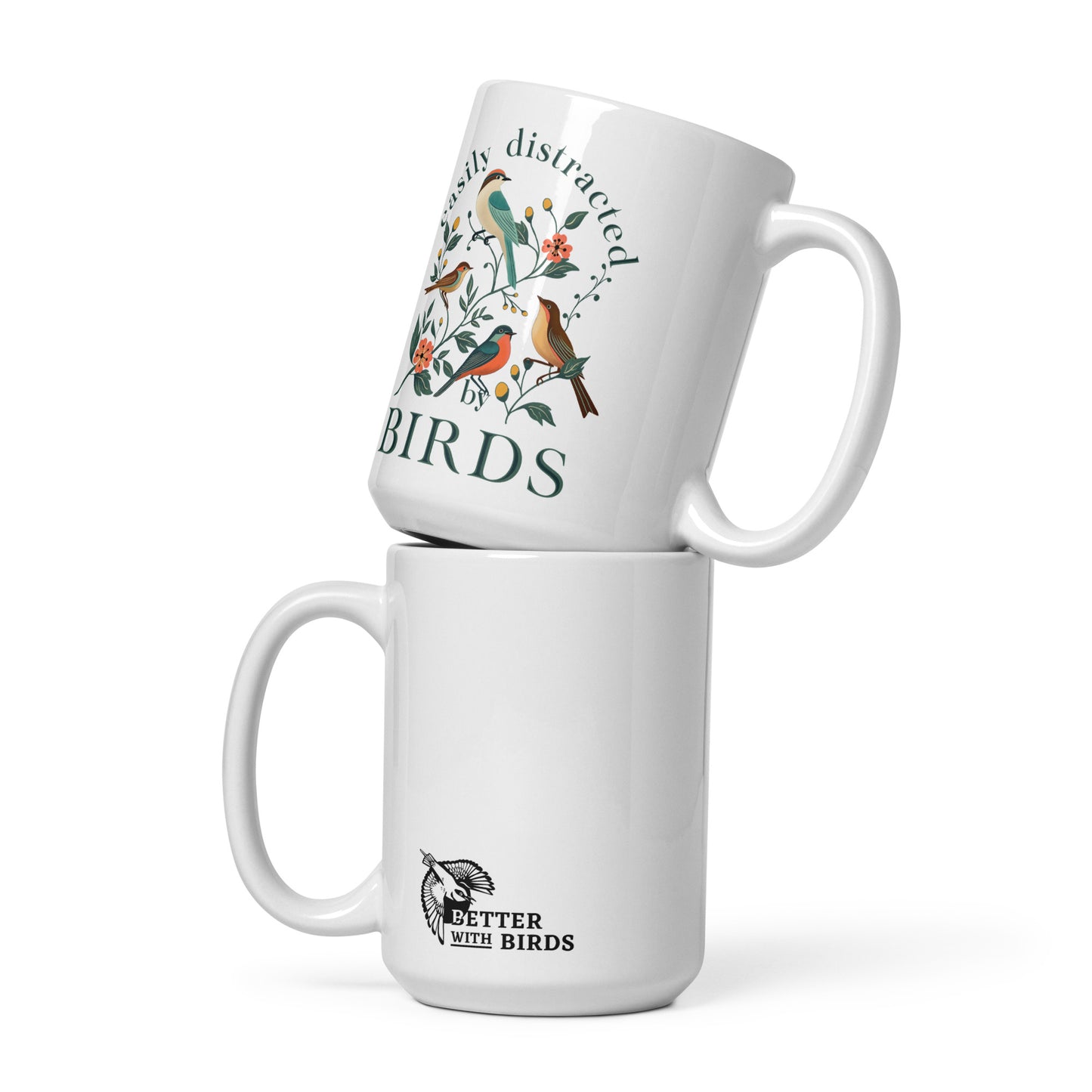 Easily Distracted By Birds Coffee Mug