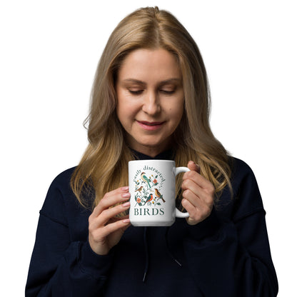 Easily Distracted By Birds Coffee Mug