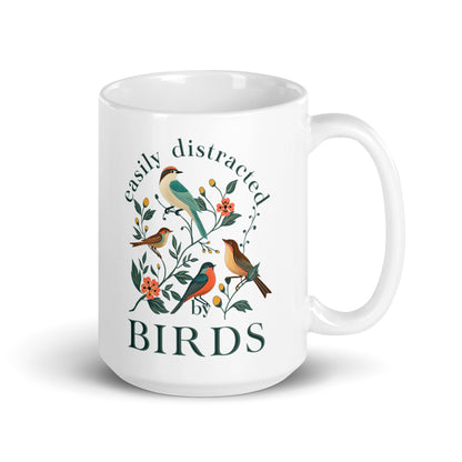 Easily Distracted By Birds Coffee Mug