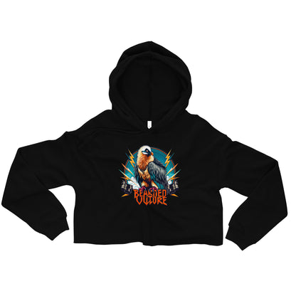 Bearded Vulture Crop Hoodie