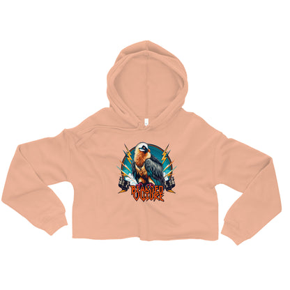 Bearded Vulture Crop Hoodie