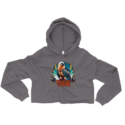 Bearded Vulture Crop Hoodie