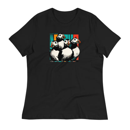 Atlantic Puffins Women's Relaxed T-Shirt