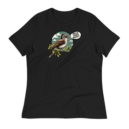 Olive-Sided Flycatcher Women's Relaxed T-Shirt