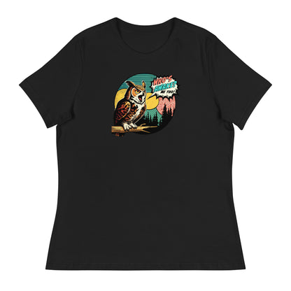 Great Horned Owl Women's Relaxed T-Shirt