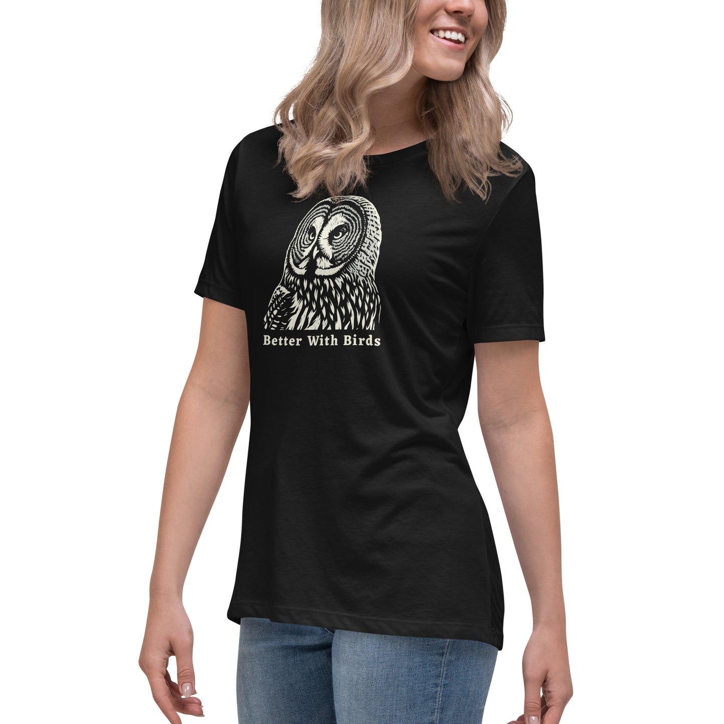 Great Gray Owl Women's Relaxed T-Shirt
