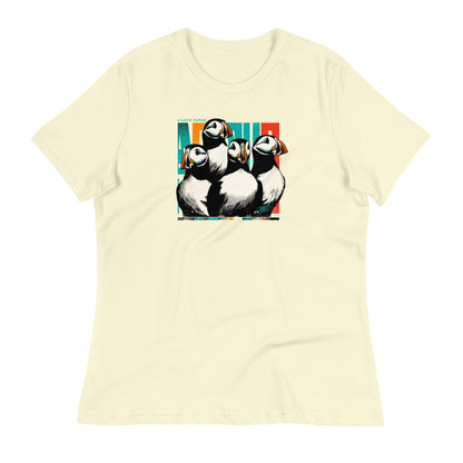 Atlantic Puffins Women's Relaxed T-Shirt