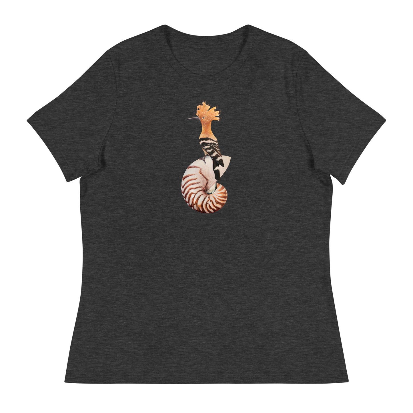 Hoopoe & Nautilus Women's Relaxed T-Shirt