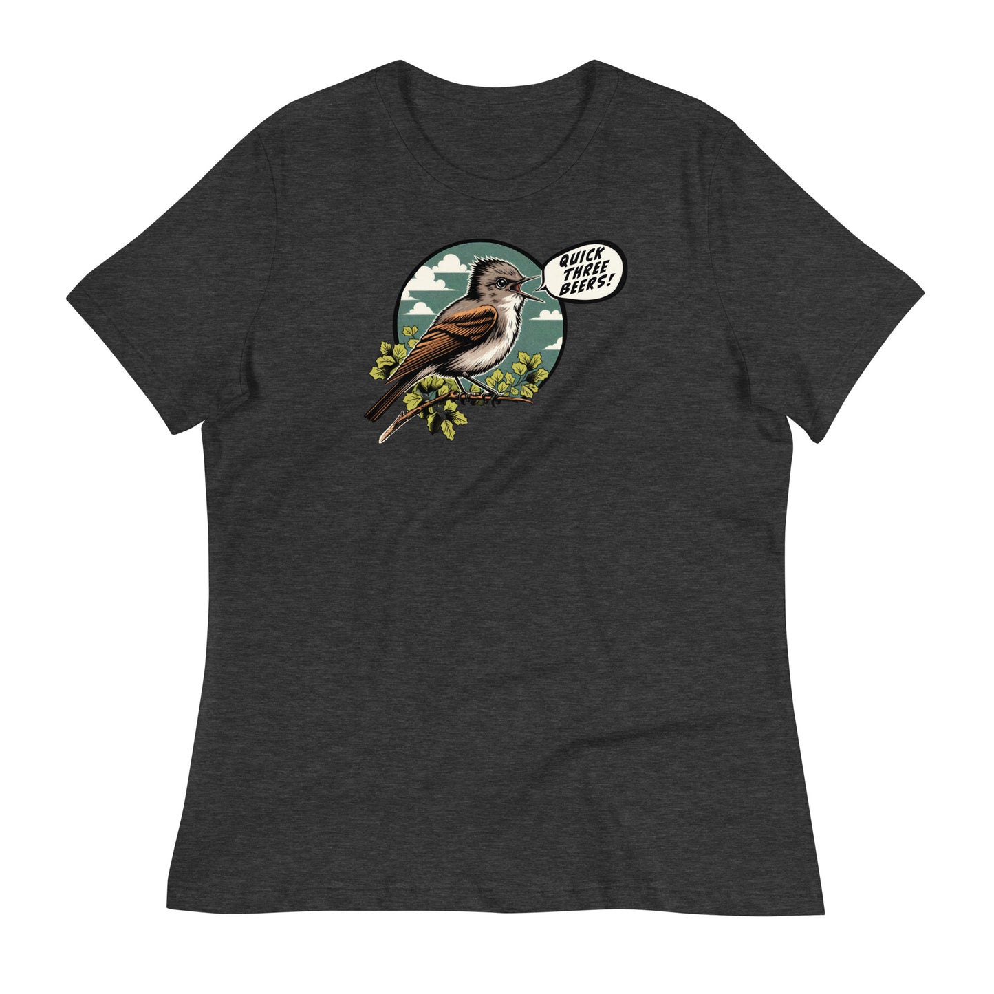 Olive-Sided Flycatcher Women's Relaxed T-Shirt