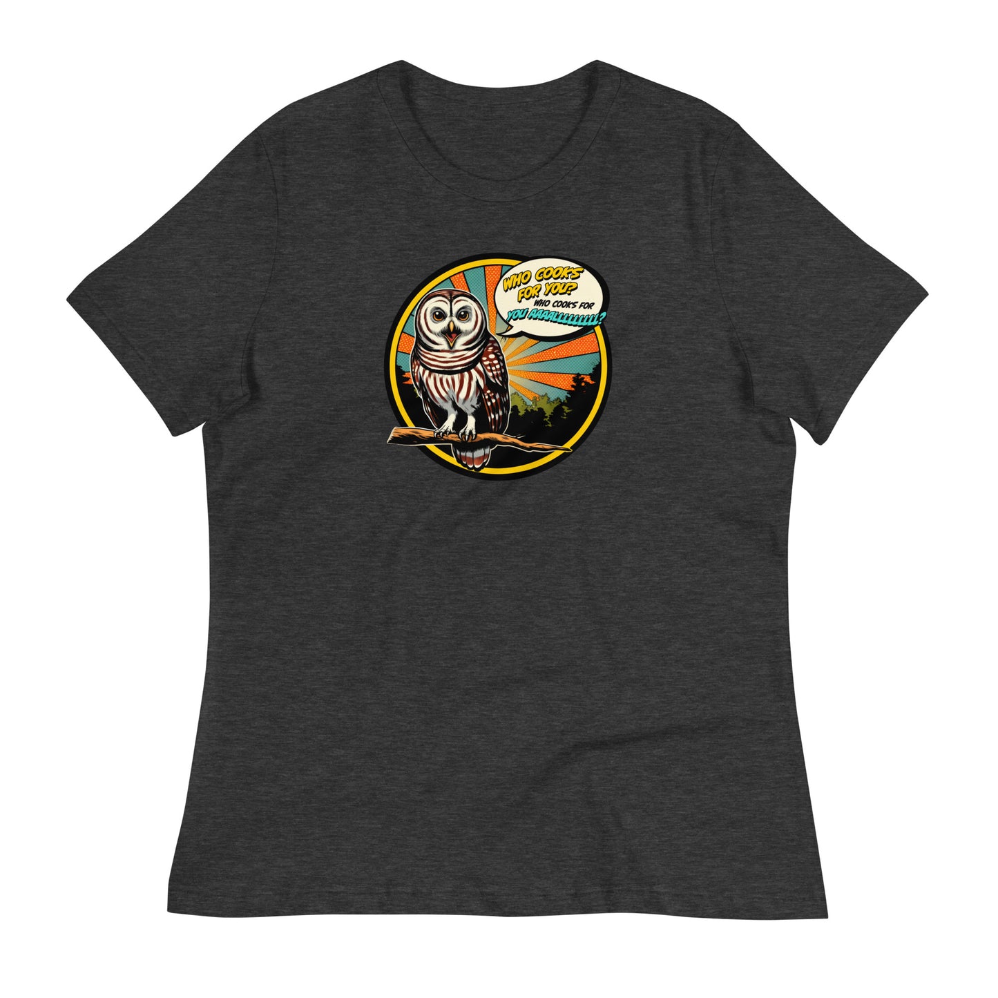 Barred Owl Women's Relaxed T-Shirt